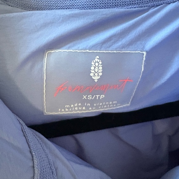 Free People Pippa Packable Puffer Jacket NWT - Cerulean Blue size XS - Picture 6 of 12